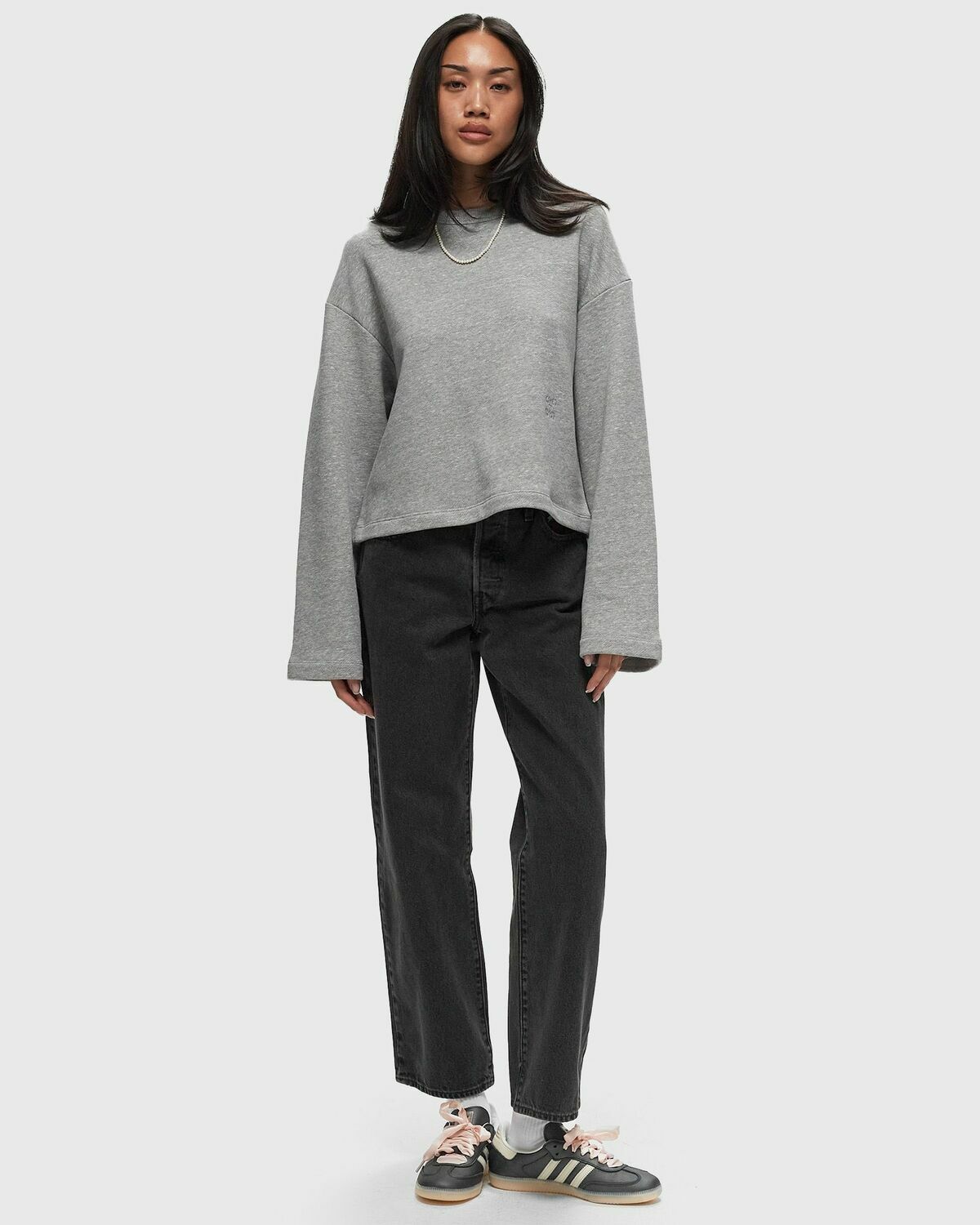Closed Crewneck Grey Sweatshirts