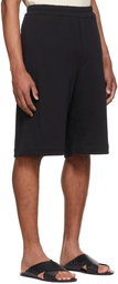 Jil Sander Black Cotton Shorts