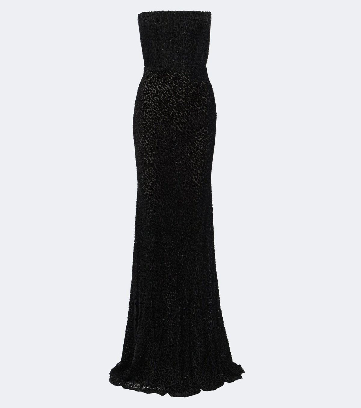 Alex Perry Devoré bustier gown