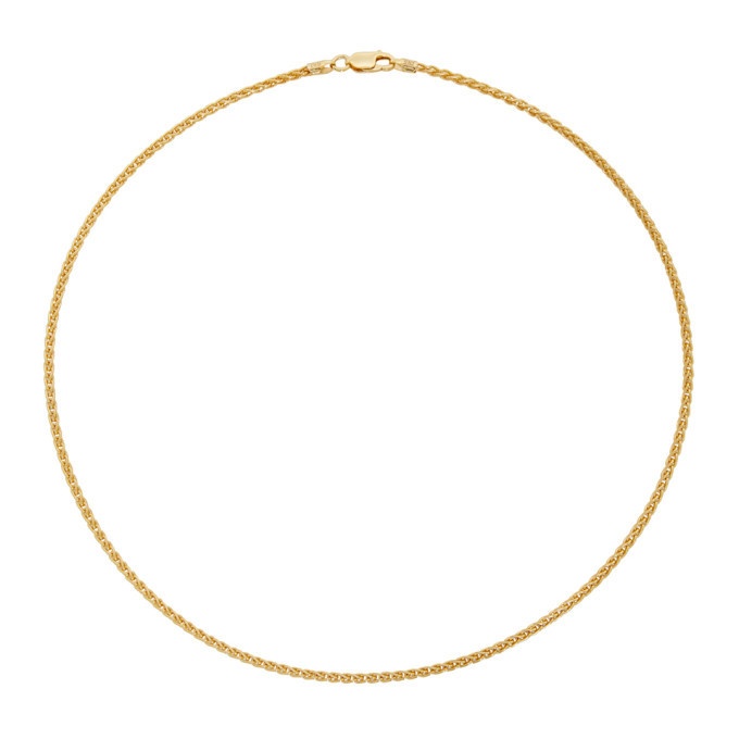 Photo: Hatton Labs SSENSE Exclusive Gold Rope Chain Necklace