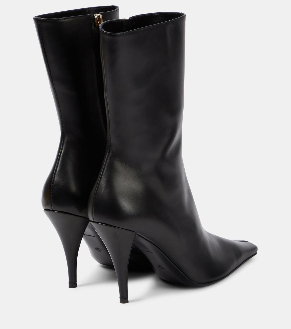 The Row Shrimpton leather ankle boots