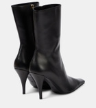 The Row Shrimpton leather ankle boots
