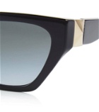 Valentino Embellished cat-eye sunglasses