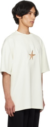Mugler White Star Oversized T-shirt