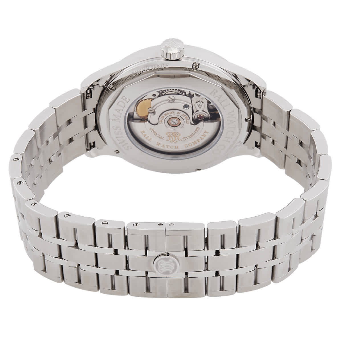 Ball Trainmaster Legend Automatic Black Dial Watch NM9080D-S1J-BK