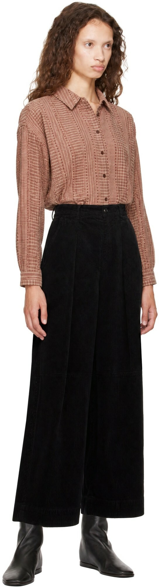 YMC Black Deadbeat Trousers