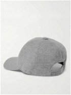 Loro Piana - Logo-Embroidered Storm System Baby Cashmere Baseball Cap - Gray