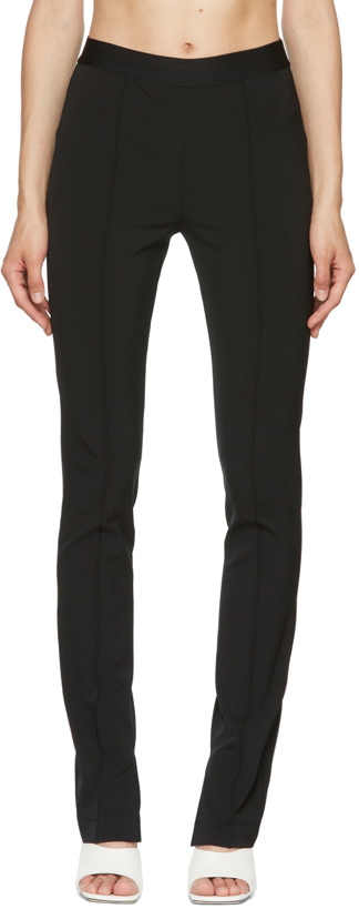 Photo: Helmut Lang Black Slit Leggings