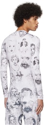 Maisie Wilen White Body Shop Long Sleeve T-Shirt