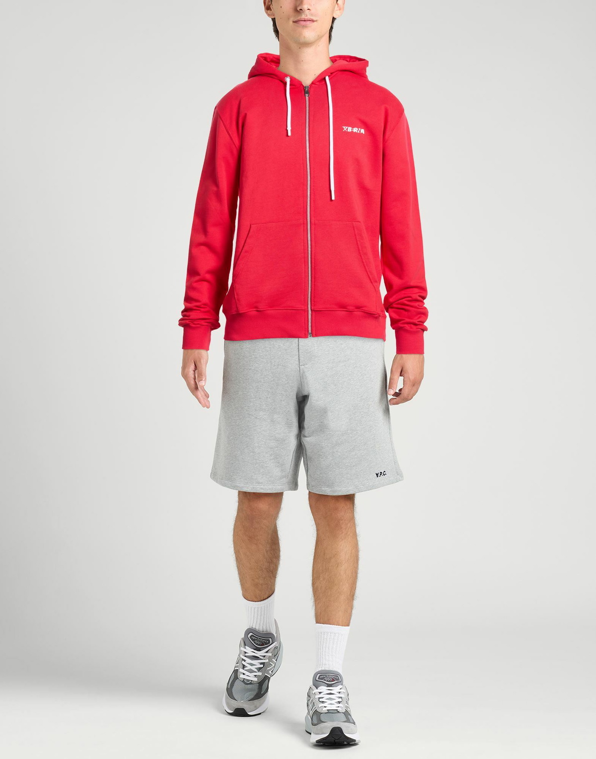 Berna Mens Sweatshirt in Red