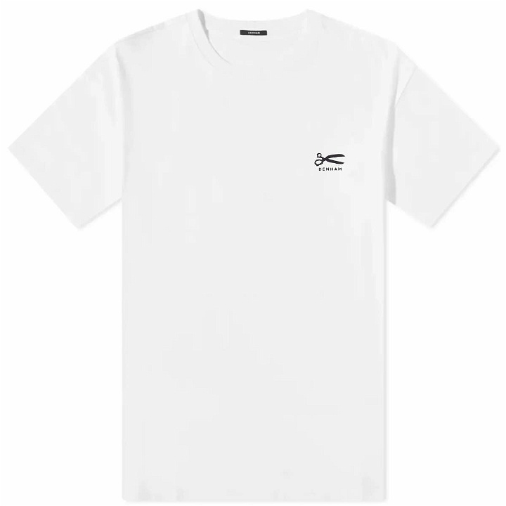 Photo: Denham Men's Snap T-Shirt in White