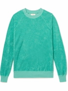 La Paz - Organic Cotton-Terry Sweatshirt - Blue
