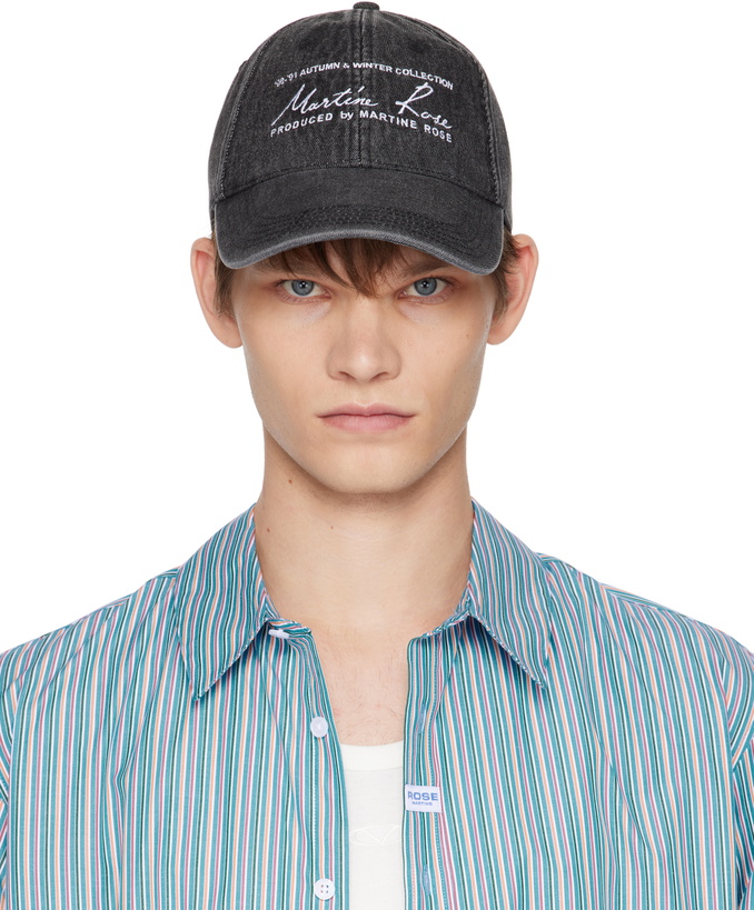 Photo: Martine Rose Black Signature Cap