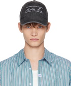 Martine Rose Black Signature Cap