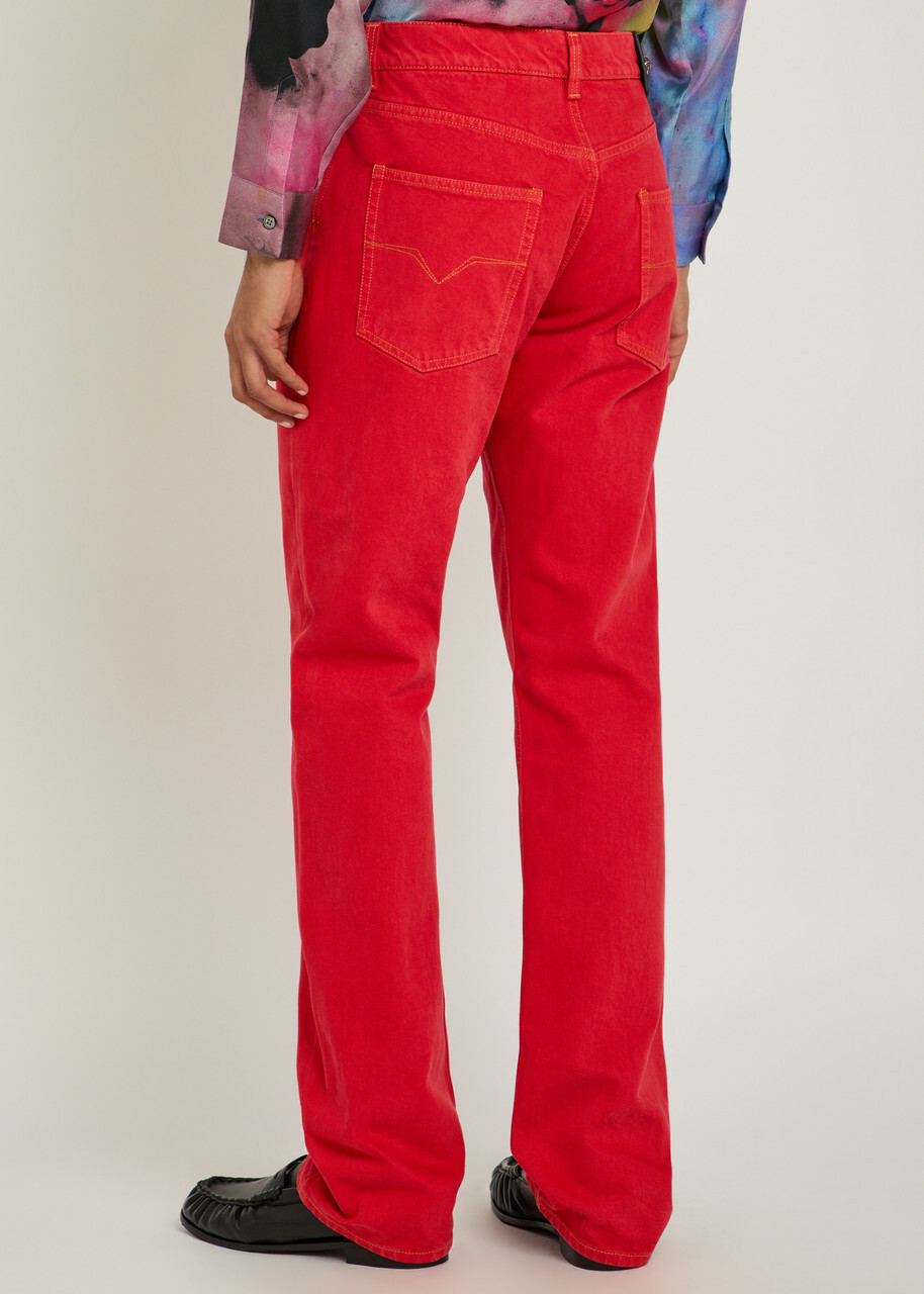 Versace Straight-leg Jeans Red