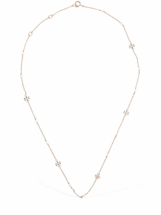 Photo: TORY BURCH Kira Pearl Delicate Collar Necklace