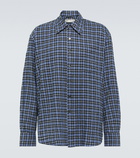 Our Legacy Above checked cotton shirt