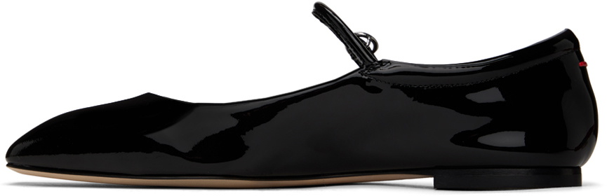 Aeyde Black Uma Ballerina Flats