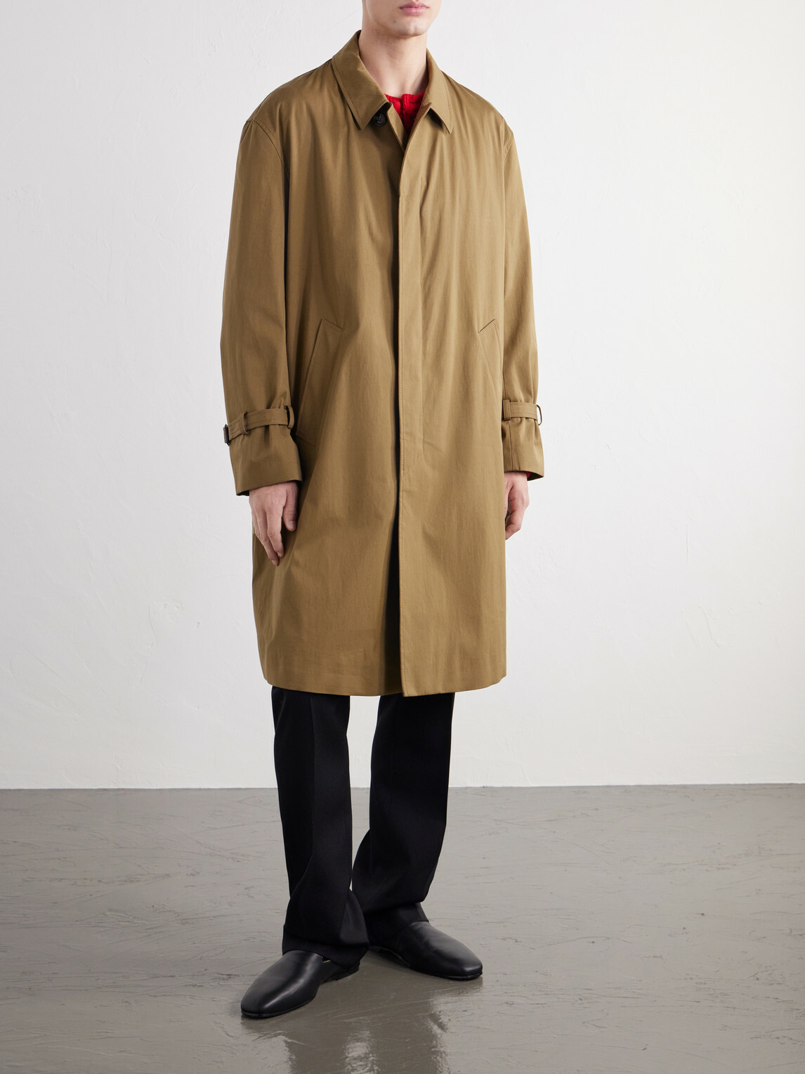 TOTEME - Cotton-Blend Trench Coat - Brown