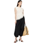 Loulou de Saison White Saez Ruffled Crochet Top