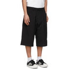 Y-3 Black Ripstop Utility Shorts