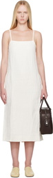 Studio Nicholson Off-White Danae Midi Dress