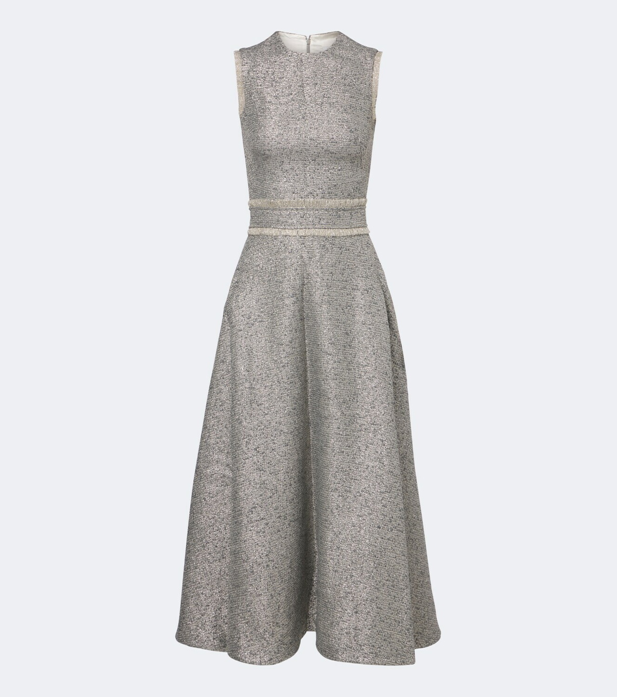 Safiyaa Ornette tweed midi dress