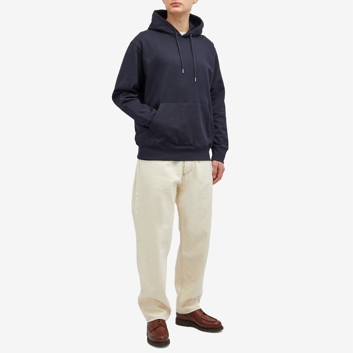 Norse Projects Men's Standard Hoodie in Dark Navy