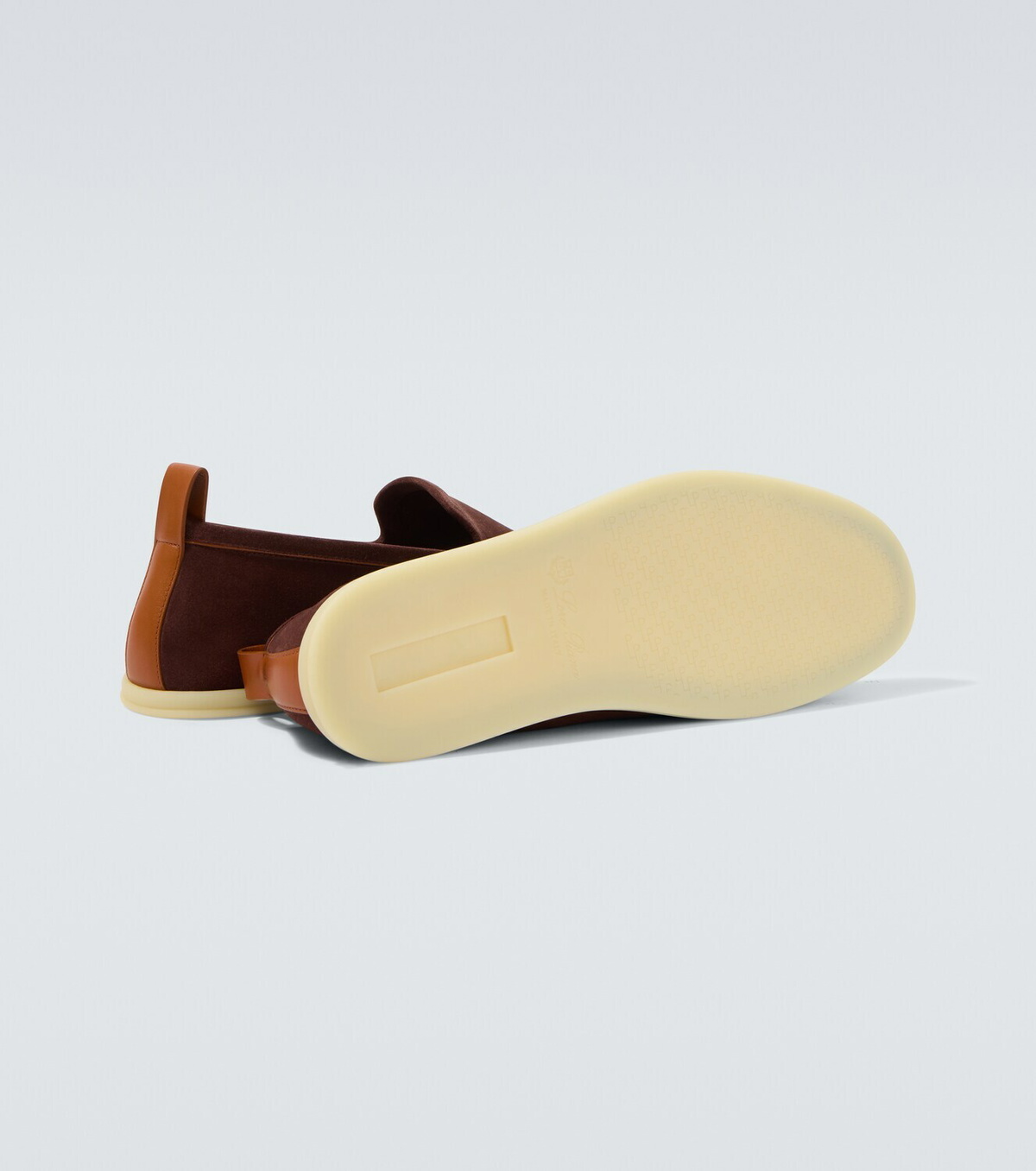Loro Piana Venice Walk suede slip-on shoes