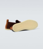 Loro Piana Venice Walk suede slip-on shoes