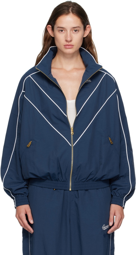 Photo: WILLY CHAVARRIA Blue Bad Boy Track Jacket
