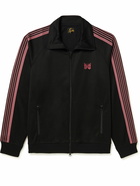 Needles - Logo-Embroidered Tech-Jersey Track Jacket - Black