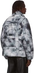 Chen Peng Black Armor Down Jacket