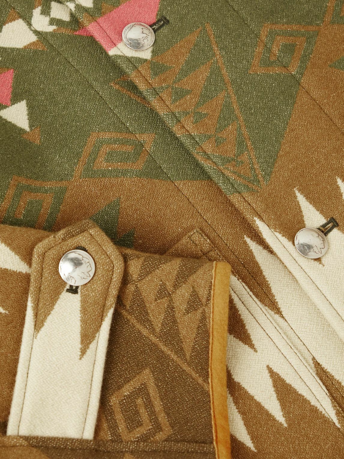ジャケット・アウター visvim HOPILAND COAT NATIVE BLANKET Visvim Hopiland Coat Native Blanket | Khaki | Canoe Club
