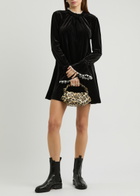 chinese dress ladies Ganni Botanical Jacquard Mini Dress