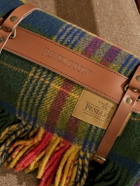 Pendleton - Motor Robe Fringed Checked Wool Throw
