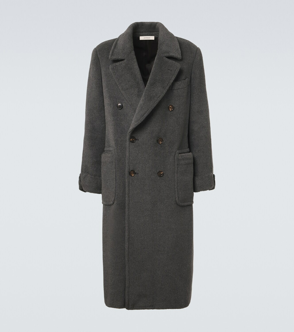 Umit Benan Gianni alpaca and wool coat