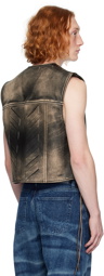 EYTYS Gray Harper Leather Vest