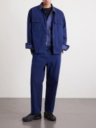 A Kind Of Guise - Nanamica Insulation Padded Cotton-Blend Shell Shirt - Blue