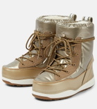 Bogner La Plagne faux leather snow boots