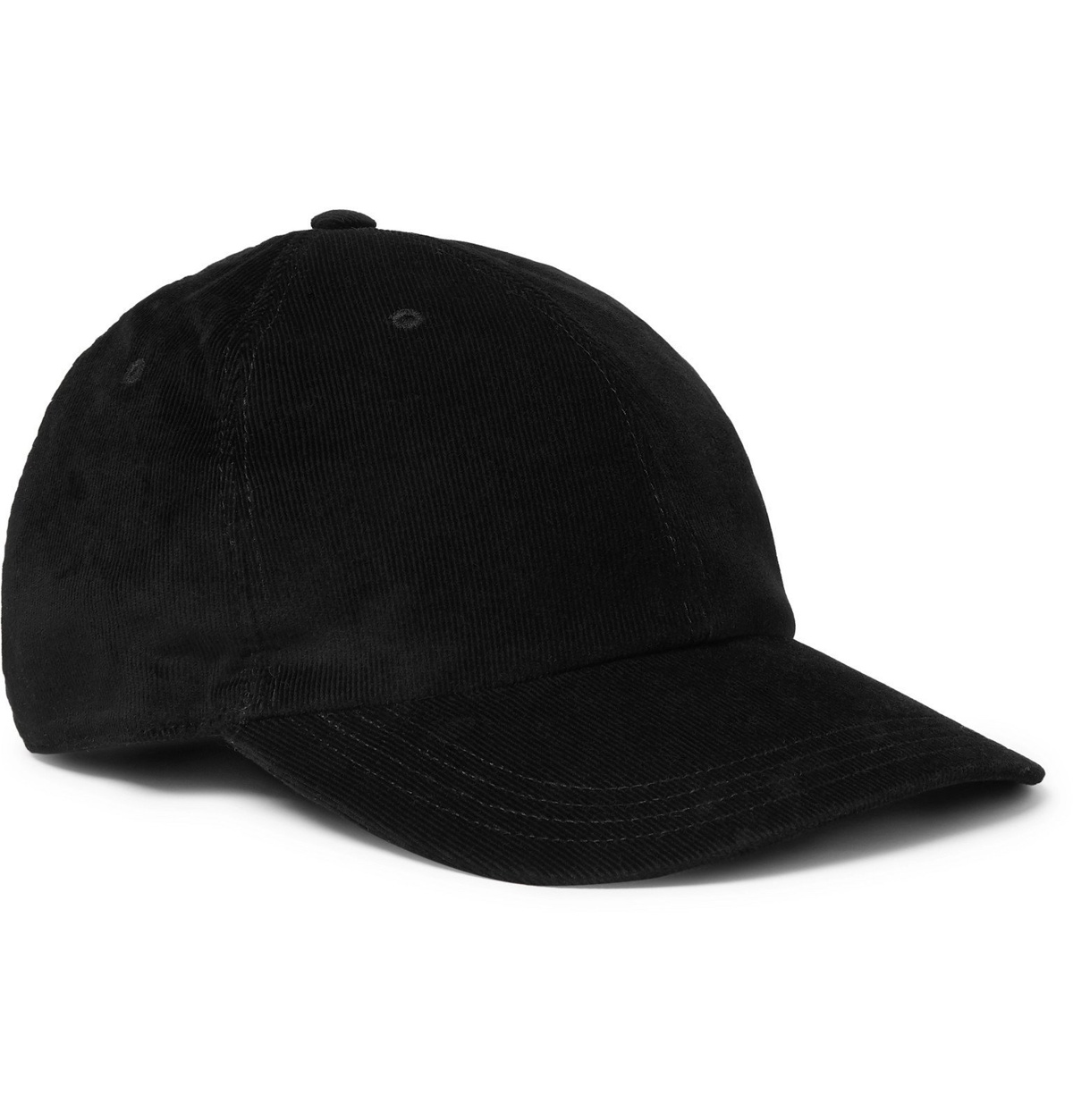 Saint Laurent Corduroy baseball cap, Men's Accessories