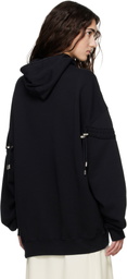Collina Strada Black Soft Star Hoodie