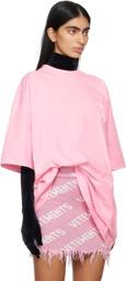 VETEMENTS Pink Unicorn T-shirt
