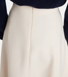 Valentino VGold Crepe Couture midi skirt