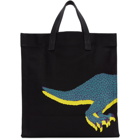 PS by Paul Smith Black Large Dino Tote