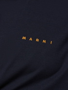 MARNI - Logo Embroidered Cotton Jersey T-shirt