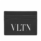 Valentino Men's VLTN Card Holder in Black 