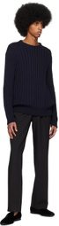 Massimo Alba Navy Loris Sweater
