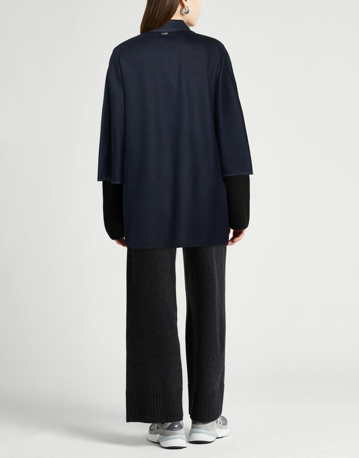Agnona Womens Coat Midnight in Blue