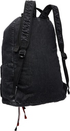 Song for the Mute Black Overdyed Denim Backpack
